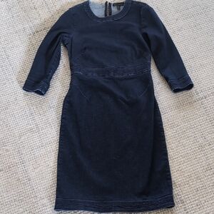 Banana Republic denim sheath dress